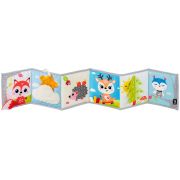 Jucarie - carte Benbat cu doua fete pentru dezvoltare senzoriala, Forest Fun