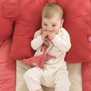 Perna pentru mamica si bebe Buddy Pink Classic, ISI Mini