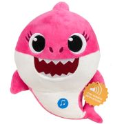 Jucarie muzicala din plus Mummy Shark, Baby Shark, 25 cm