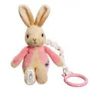 Flopsy Rabbit | Jucarie atasabila din plus cu vibratii, 22 cm