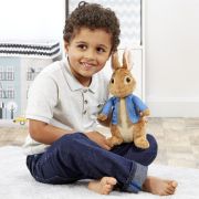 Jucarie vorbitoare din plus Peter Rabbit, 30 cm