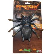 Paianjen gri super elastic din silicon, 12 cm