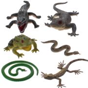 Set 6 figurine din cauciuc - Reptile