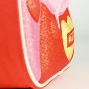 Rucsac Cerda Peppa Pig 3D Premium, 25 x 31 x 10 cm, roz/rosu