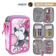 Penar echipat Minnie Mouse cu 3 compartimente, 42 piese