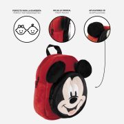 Rucsac plusat Mickey Mouse, 18x22x8 cm
