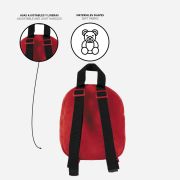 Rucsac plusat Mickey Mouse, 18x22x8 cm