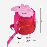 Rucsac Peppa Pig cu ham, 20x27x9 cm