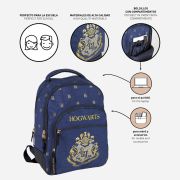 Rucsac Harry Potter Hogwarts Blue, 31x44x13.5 cm