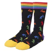 Set 3 perechi sosete Mickey Mouse Rainbow, 35-41