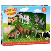 Set 6 figurine din cauciuc - Animale domestice