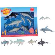 Set 7 figurine din cauciuc - Animale marine