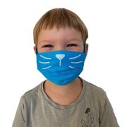 Set 2 masti faciale reutilizabile (acoperitoare fata), Trunki, Albastru