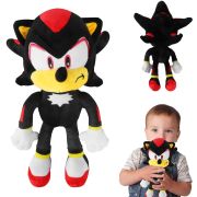 Jucarie din plus Shadow, Sonic Hedgehog, 30 cm