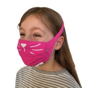 Set 2 masti faciale reutilizabile (acoperitoare fata), Trunki, Roz