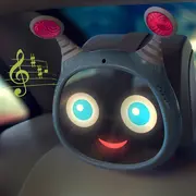 Oglinda muzicala auto pentru supraveghere copil Benbat Oly Blue