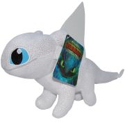 Set 2 jucarii din plus Toothless 25 cm si Light Fury Sparkle, Dragons, 28 cm