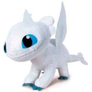 Jucarie din plus Light Fury Sparkle, Dragons, 40 cm