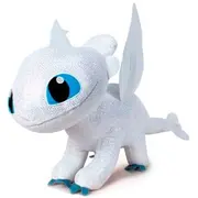 Jucarie din plus Light Fury Sparkle, Dragons, 40 cm