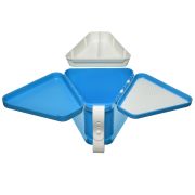 TeeBee Blue - Cutie pentru jucarii / Suport pentru activitati