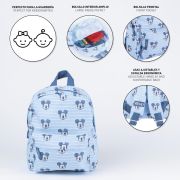Rucsac Mickey Mouse cu buzunar frontal, 9x20x27 cm