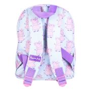 Rucsac Peppa Pig cu buzunar frontal, 9x20x27 cm