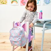 Rucsac Peppa Pig cu buzunar frontal, 9x20x27 cm
