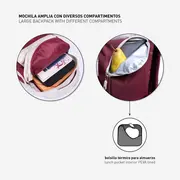 Rucsac Harry Potter Gryffindor Burdeos, 30x13x44 cm