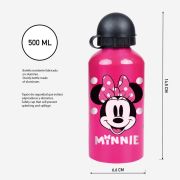 Bidon din aluminiu Minnie Mouse, 500 ml