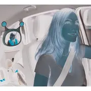 Oglinda muzicala auto pentru supraveghere copil Benbat Oly Beige
