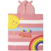 Prosop poncho cu gluga, Peppa Pig Summer Fun, 50 x 115 cm