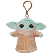 Jucarie din plus cu breloc Baby Yoda, Star Wars, 10 cm