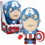 Jucarie din material textil, Captain America, 24 cm