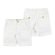 Pantaloni scurti albi din in (3200), 2 ani / 92 cm