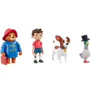 Set 4 figurine Ursuletul Paddington, 5,5 - 7 cm