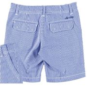 Pantaloni scurti bleu cu dungi (3206), 104 cm