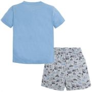 Pijama cu tricou si pantaloni scurti (3741), 12 ani / 152 cm