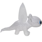 Jucarie din plus Light Fury Sparkle, Dragons, 28 cm