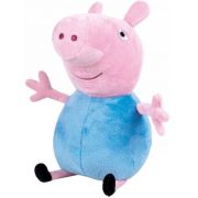 Set 2 jucarii din plus George & Peppa Pig 17 cm, Peppa Pig