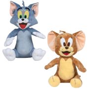 Set 2 jucarii din plus Tom 28 cm & Jerry 25 cm