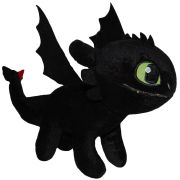 Set 2 jucarii din plus Toothless 25 cm si Monstrous Nightmare 20 cm, How to train your dragon