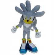 Jucarie din plus Silver, Sonic Hedgehog, 35 cm