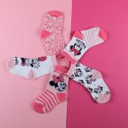 Set 5 perechi sosete Minnie Mouse, marimea 17/18