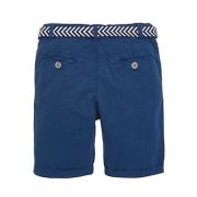 Pantaloni scurti bleumarin cu curea (6261), 10 ani / 140 cm