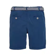Pantaloni scurti bleumarin cu curea (6261), 10 ani / 140 cm