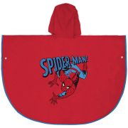Pelerina de ploaie tip poncho, Spiderman, Rosu, 3 - 4 ani