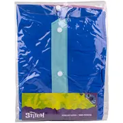Pelerina de ploaie tip poncho, Stitch, Albastru, 3 - 4 ani