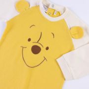 Salopeta (pijama) Winnie the Pooh cu maneca lunga si capse, 18 luni / 86 cm