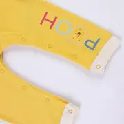 Salopeta (pijama) Winnie the Pooh cu maneca lunga si capse, 24 luni / 92 cm