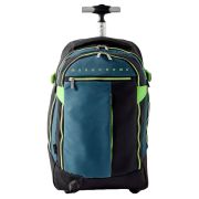 Troler Monocromo Urban, Negru/Albastru, 55x35x25 cm